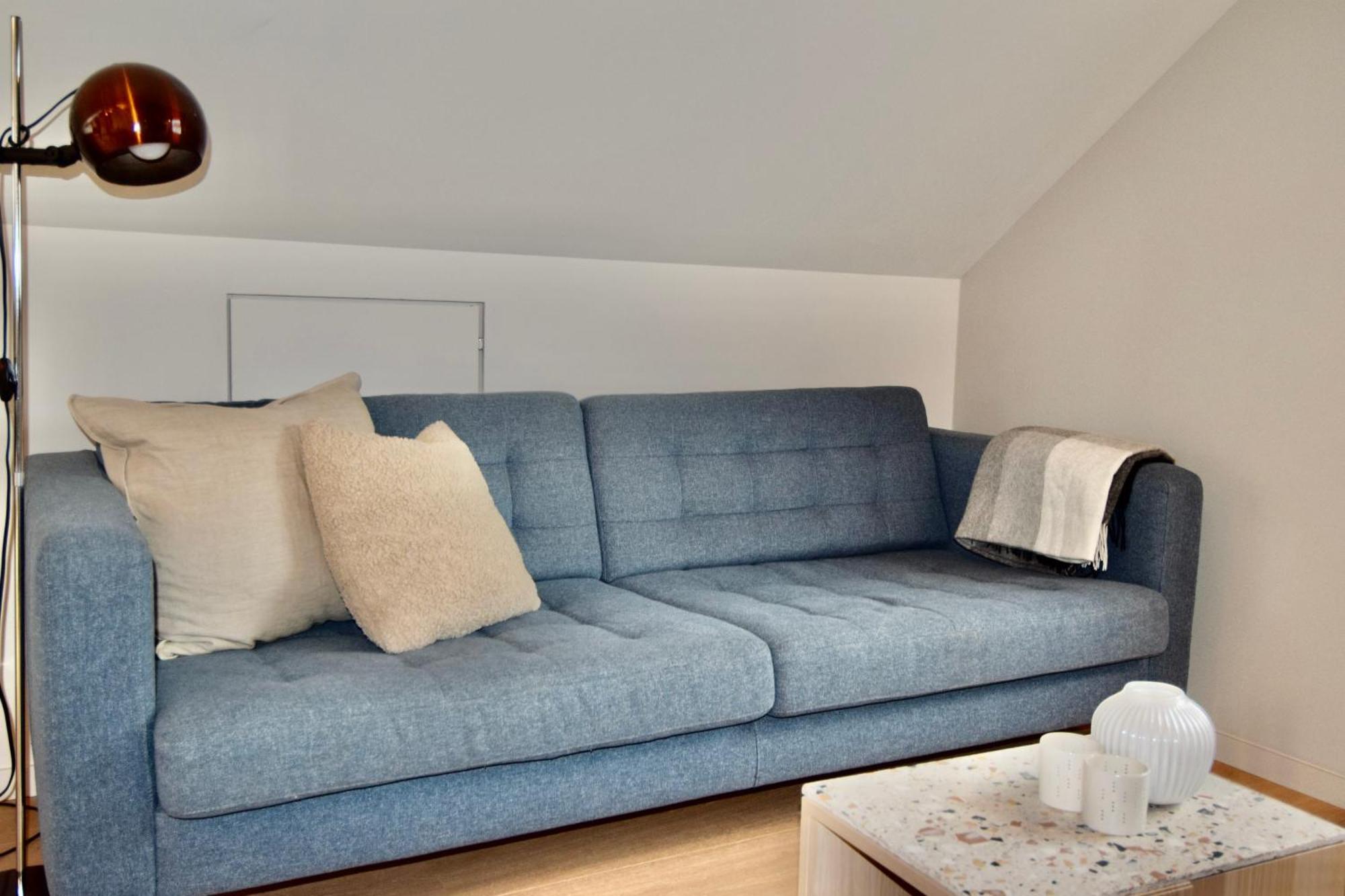 Апартаменты Lekker Nyrenovert Loftsleilighet Pa Lund Кристиансанд Экстерьер фото